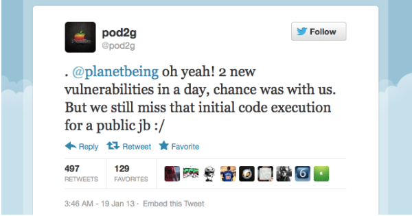 iOS 6 jailbreak progress Greek iPhone