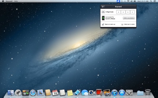 Keycard - Screen lock utility for Mac - Greek iPhone