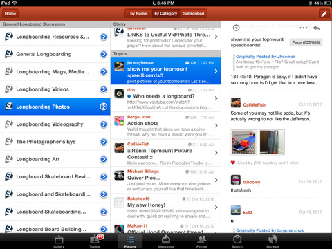 Tapatalk HD for iPad - Greek iPhone