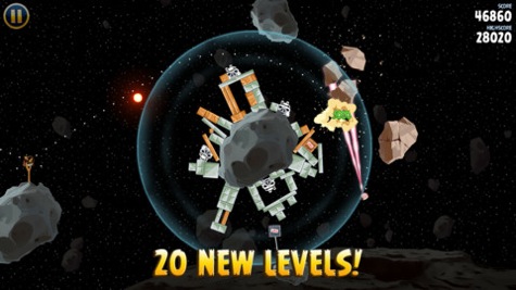 Angry Birds Star Wars update with new levels Greek iPhone