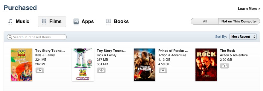 movies on itunes in the cloud greekiphone