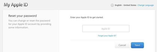 apple id iforgot greekiphone