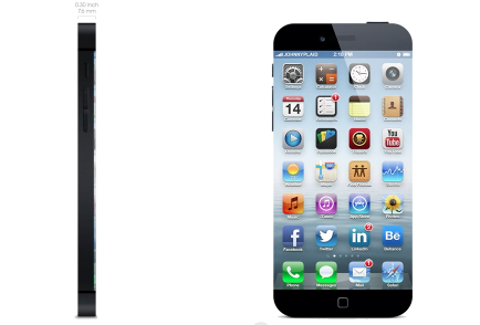 iPhone 6 concept with edge to edge display greekiphone