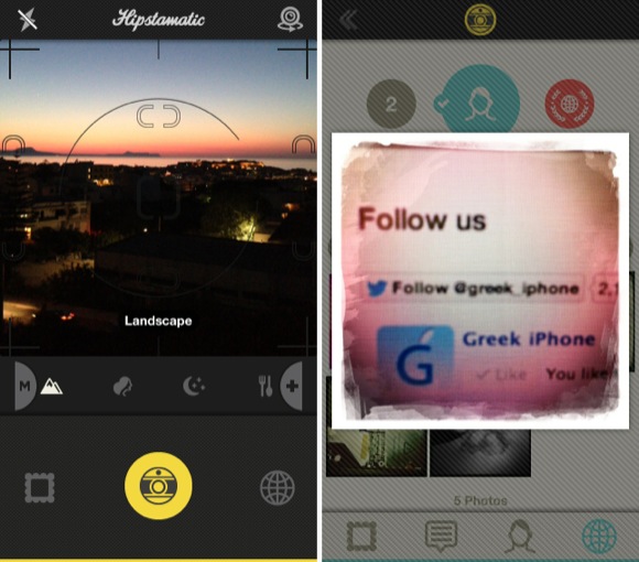 oggl like instagram from hipstamatic greekiphone